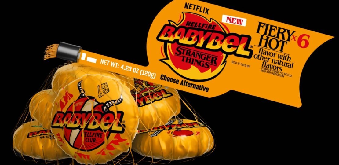 Babybel & Stranger Things: Hellfire Cheese – 베이비벨, ‘기묘한 이야기’ 헬파이어 치즈 출시
